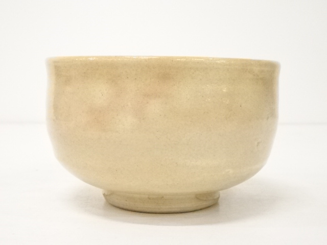 ♥値下げ！♥古萩　茶碗　ニュウ　窯ギレ　あり　仕覆　木箱付き　茶道具　骨董　古玩 ♥値下げ！古萩 茶碗 ニュウ 窯ギレ あり 仕覆 木箱付き 茶道具